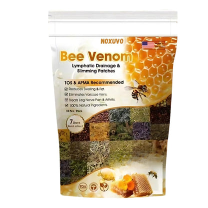 Bee Venom Lymphatic Daiamage & Sliming Patches (10 Patches)