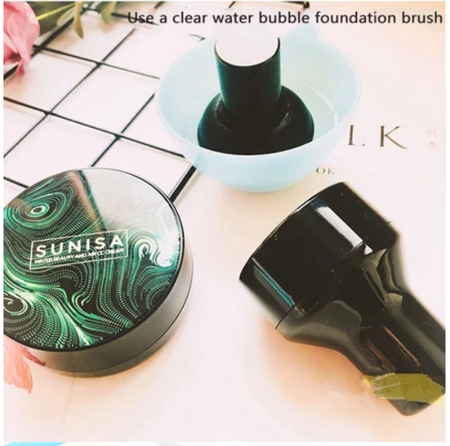 3 In 1 Sunisa Mushroom Foundation With Brush