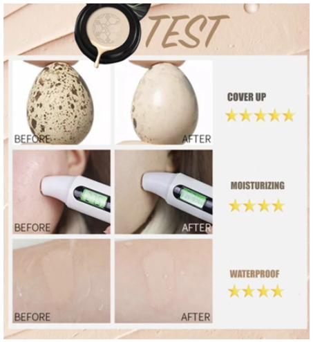 3 In 1 Sunisa Mushroom Foundation With Brush